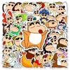 Crayon Shin-chan Dress-Up Stickers: 50 Cute Japanese Anime Graffiti-Decals for Phones, Water Bottles, & More.