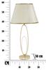 Table Lamp Glam Flush Cm Ø 30X58