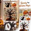 Halloween Dead Tree Pumpkin Static Cling Window Stickers Glass Decorations 727