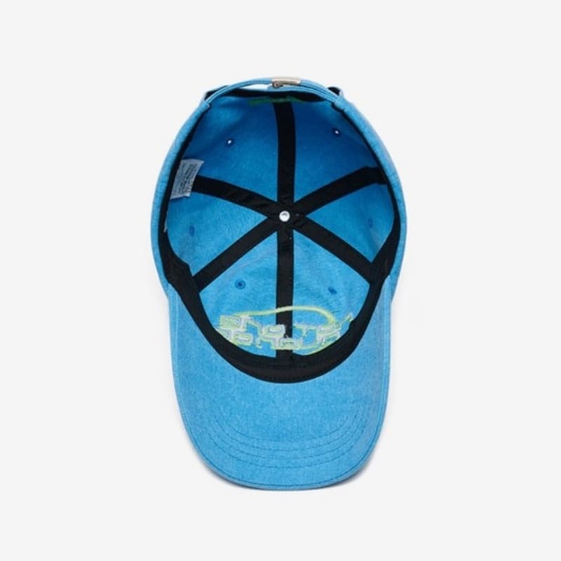 NONTYPE SYMBOL WASHED BALL CAP (BLUE)