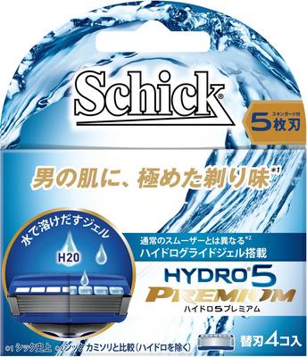 Schick Hydro 5 Premium Ersatzklingen (4 Stück)