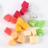 DIY Fruit Pie Materials: Kiwi & Dragon Fruit Play Food Pieces - Handmade Model Ornaments & Props