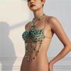 Fashionable Adjustable Body Chain Stylish Body Jewelry Multilayer Chest Jewelry Suitable for Enhancing Any Outfit