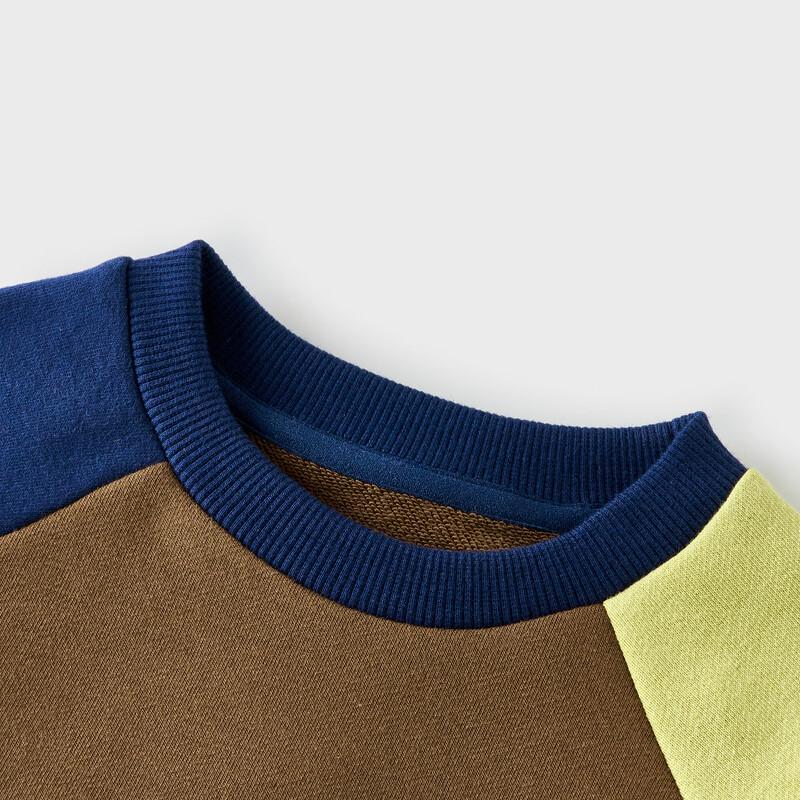 TONGTAI Baby Boys  Round Neck Sweatshirt 120cm