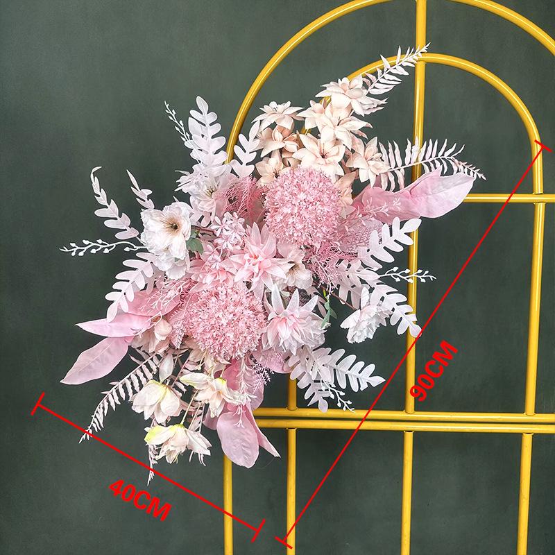 Silk Floral Wedding Aisle & Wall Decoration