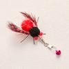 4pcs Simulated Insect Cat Teaser Stick For Changing Heads Cat Toy Interactive Feather Pet Toy