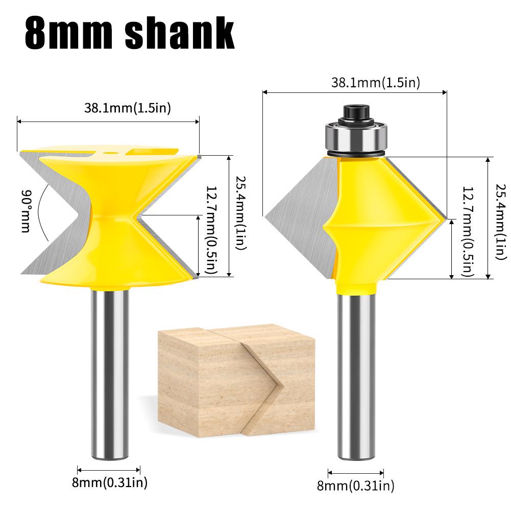 1/2 8 Woodworking Milling Cutters, 90° Mortise and Mortise Cutters, Slotting Cutters, Panel Cutters, Splicing Cutters, Woodworking Milling Cutters