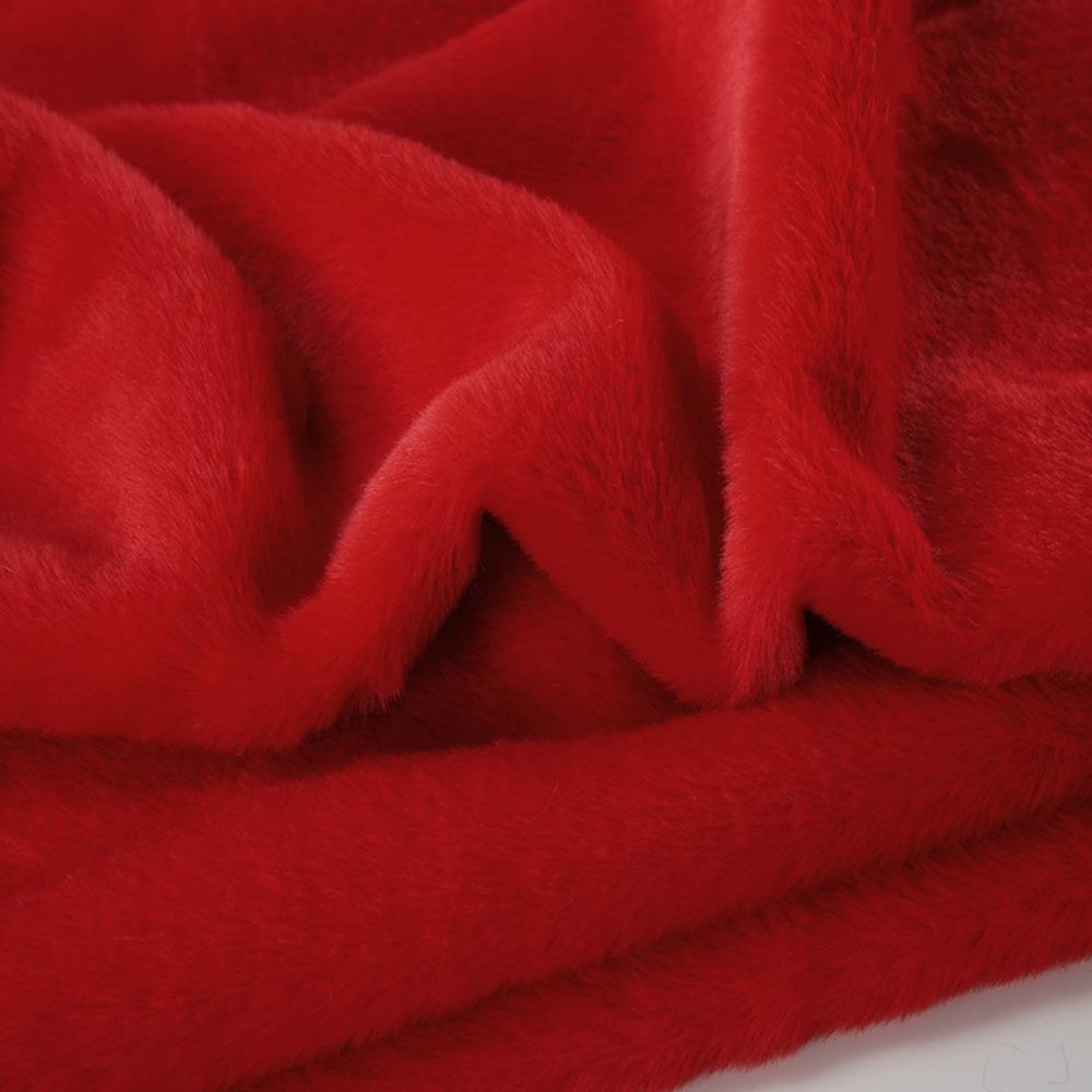 New 50x50cm Rabbit Fur Fabric Encrypted Polyester Faux Rabbit Fur Thickened Short Hair Faux Fur Fabric Decorative Padding