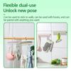 Sling Wave Hanger Bowtie Belt Hook Multifunctional Scarf Holder Clothes Underwear Non-Slip Storage Rack Hanger Hooks