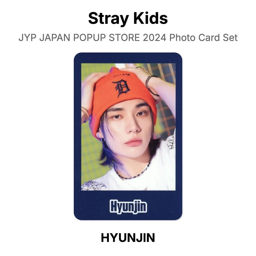 Stray Kids JYP JAPAN POPUP STORE 2024 Photo Card Set Official Photocard
