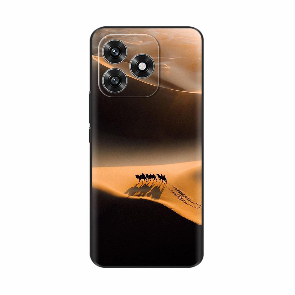 For Honor X5c Plus Case Luxury Painted Back Cover Soft Silicone Case For Honor X5c Plus X5 C Plus Proective Phone Cases Fundas