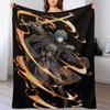 Byleth Male Sword Attack Throw Blanket Luxurious Soft Fuzzy Blanket for Sofa Bed
