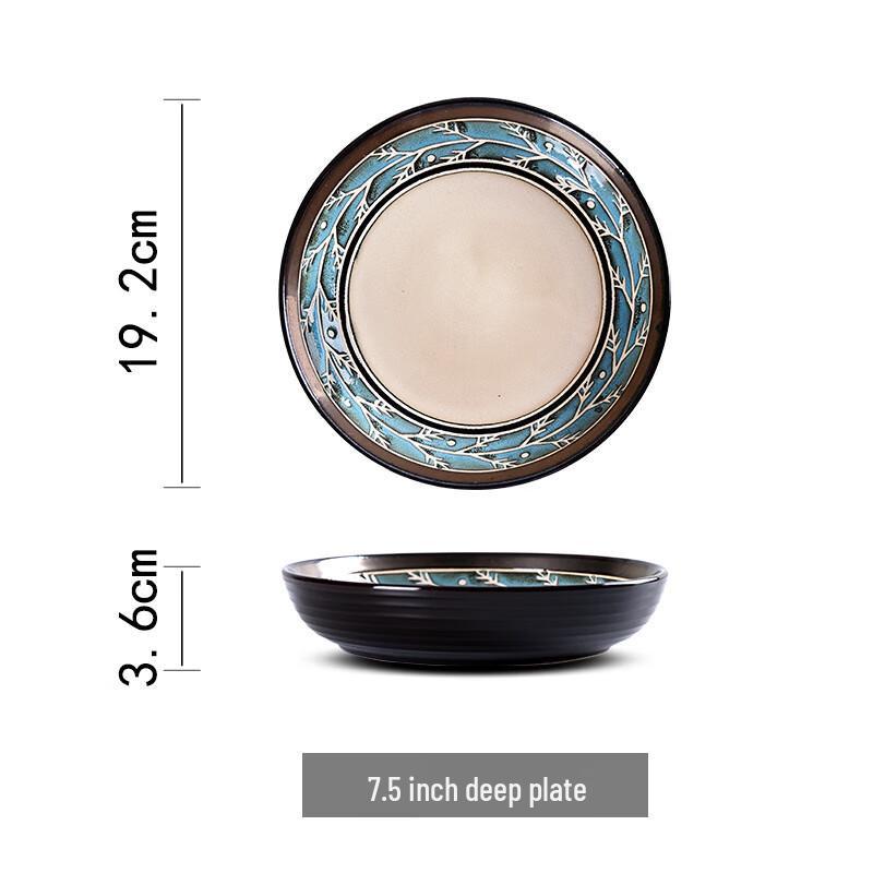 Nordic Style Hand-painted Ceramic Dinnerware