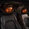 2PCS Simulation Dragon's Eye Car Pillowcase Car Seat Headcover  Gift for Car Lover