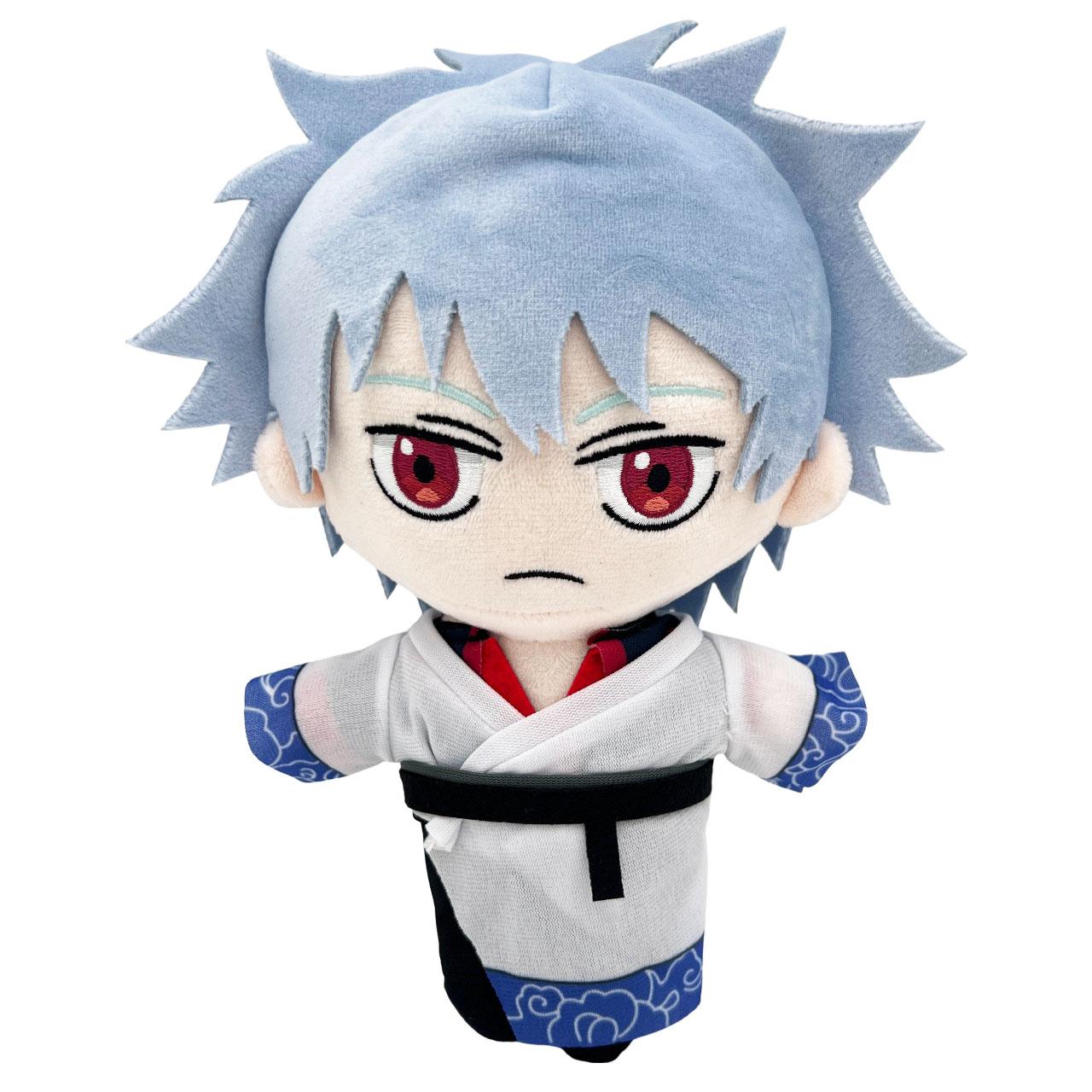 

20cm Game Gintama Sakata Gintoki Plush Doll Toy Stuffed Anime DIY Dress-Up Japan Manga Cartoon Pillow Kids Fans Christmas Gifts