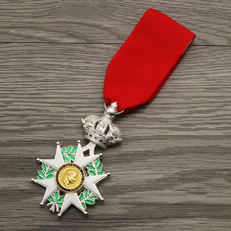 Militaries Commemorative Medals Set Napoleonic Replicas Alloy Craft For Role Play Enthusiasts Display Ready Gift Packaging