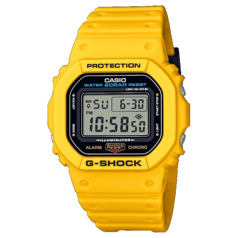 

Casio G-SHOCK Men s Resin 200M Water Resistant Shock Resistant Alarm Quartz Watch DW-5600REC-9 золотой