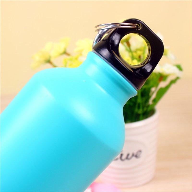 Durable 500ml Lightweight Aluminum Alloy Water Bottle For Outdoor Sports And Camping