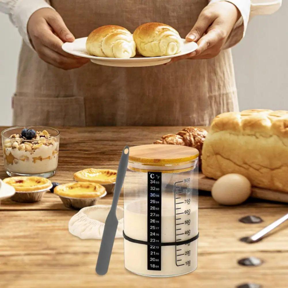 900ml Capacity Fermentation Container Wide Mouth Design Food Storage Tank  Fermentation Process