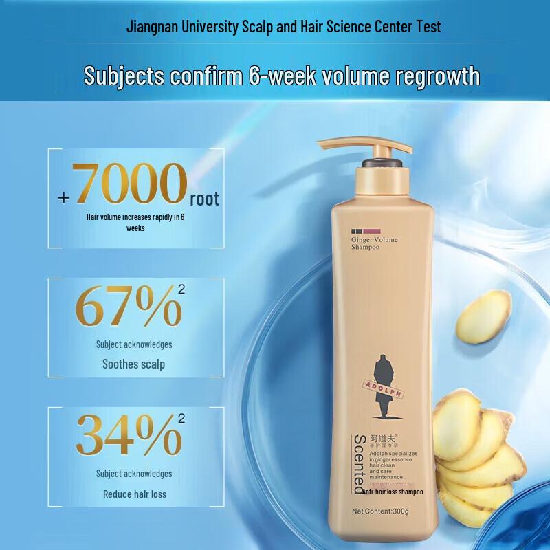 Adolph Brightening & Anti-Hair Loss Hair Care Set