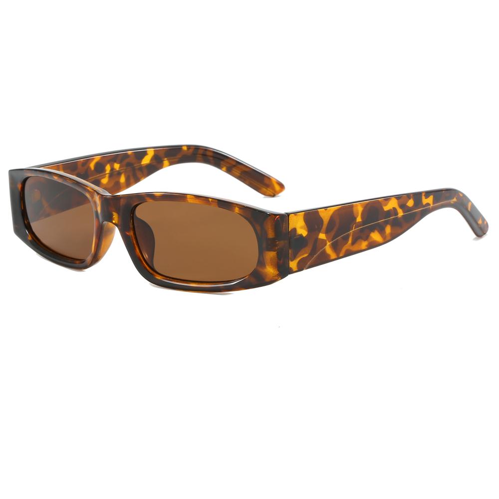 Superhot Eyewear 41537 Fashion 2024 Retro Women Small Rectangle Narrow Sunglasses