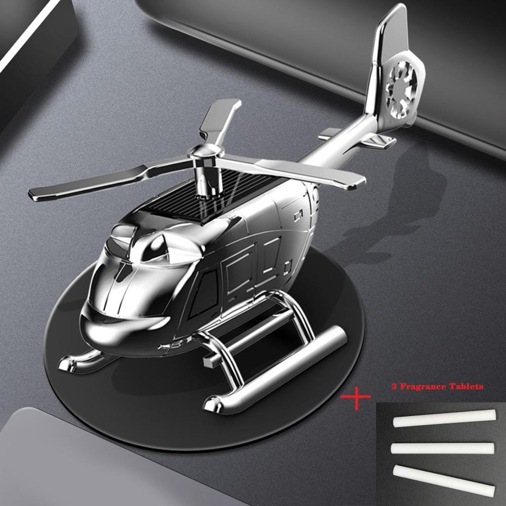 Difuzér vůně do auta Ornament Solární helikoptéra Tvar Rotační čepel Pevná aromaterapie Dekorace