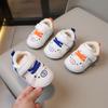 Winter 0-1 Year Old Boys and Girls Toddler Shoes Soft Sole 6-12 Months Infants and Toddlers Piled Thickened Cotton Shoes