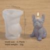 DIY Dog Candle Silicone Mold Cute 3D Animal Aromatherapy Candle Resin Mold Making Cute Gift Table Decorations