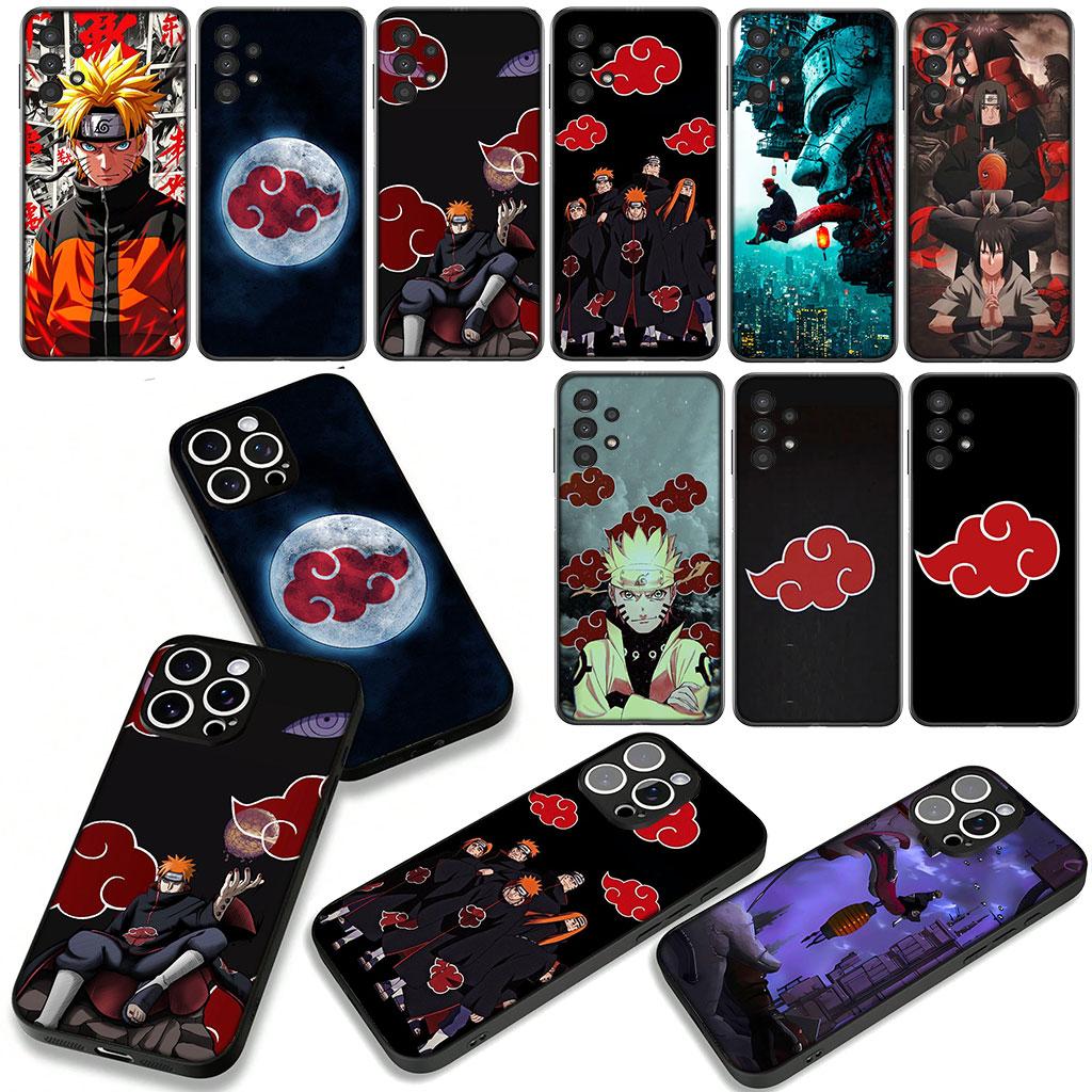 Cartoon Akatsuki Naruto Pain Case for Motorola Moto G54 G05 G24 G45 G55 G75 G85 G15 G57 G86 Power Edge 50 30 Fusion neo Pro