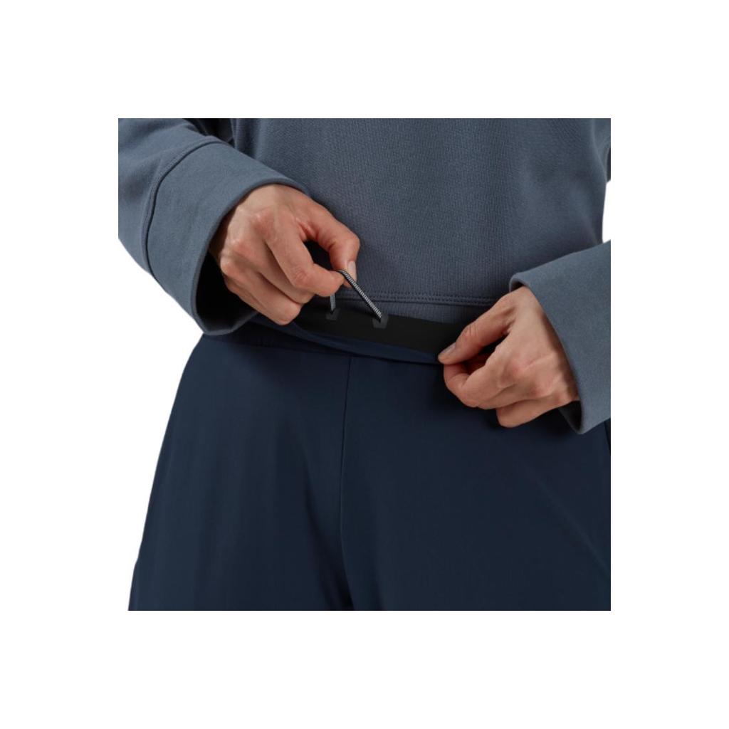 On Elastic Running Solid Color Comfortable Sports Lg Pants Women Bottoms Navy-Blue 236.00249