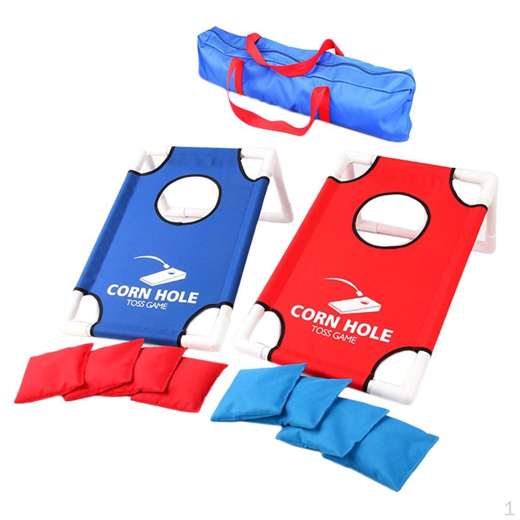 

Solid and 8 Pieces Cornhole Pouch Toss Toy for Family Parties Kindergarten