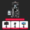 360-Grad-Drehkopf-Stativkopf mit 1/4-Zoll-Blitzschuh-Adapter für Camcorder und Einbeinstative, Lichtstativ