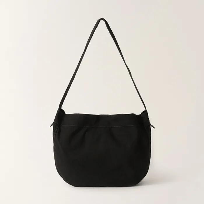 Linen cross bag (Black)