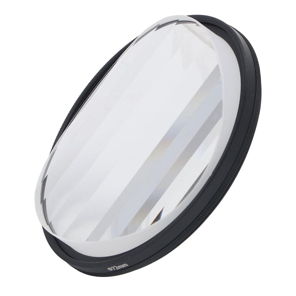 Linear Prism Foreground Color Image Glass Prism Special Effect Photography Accessories Filter, Blur, Repeat, Filter, (72mm)