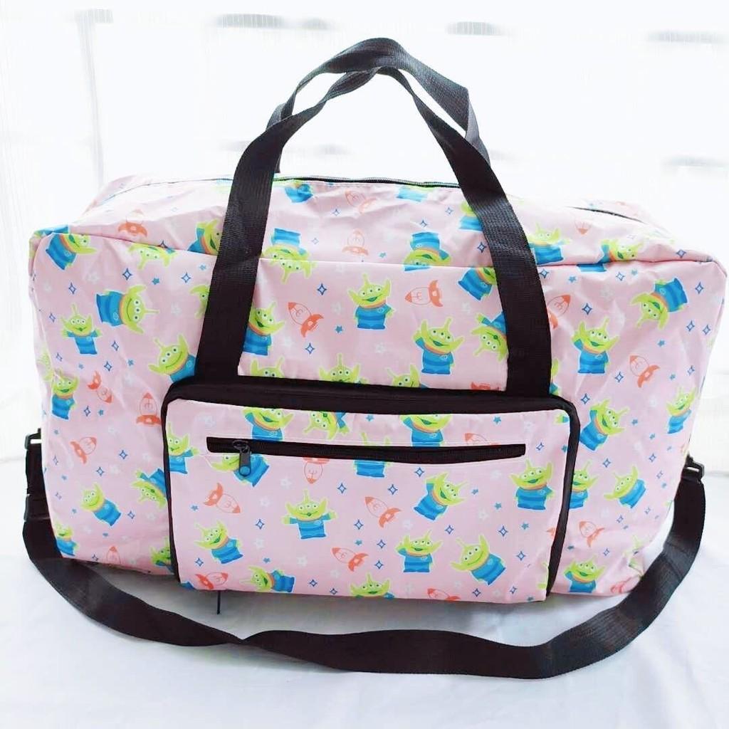 

Cute Crayon Shin Chan Sumikkogurashi Kitty Pattern Folding Travel Bag Storage Pink ThreeEyed