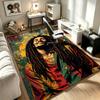 Bob Marley Koberec vhodný pro oblasti s kancelářskými židlemi obývací pokoje a počítačové stoly ideální pro domácí kanceláře a ideální vánoční dárek