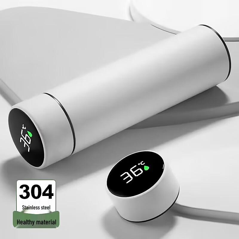 Zhaiqingsong Smart Temperaturvisning Isolerad Rostfri Mugg