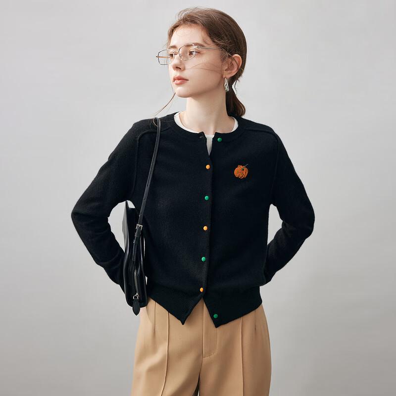 Commomboca Women's Cashmere Knit Cardigan