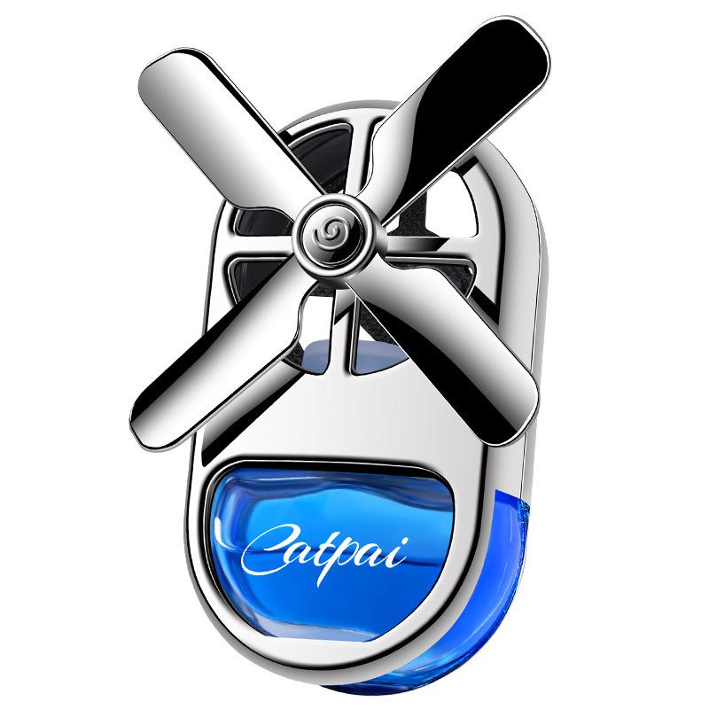 Car Vent Air Freshener with Dancing Ornamental Fan - Long-Lasting Scent for Interior Decoration