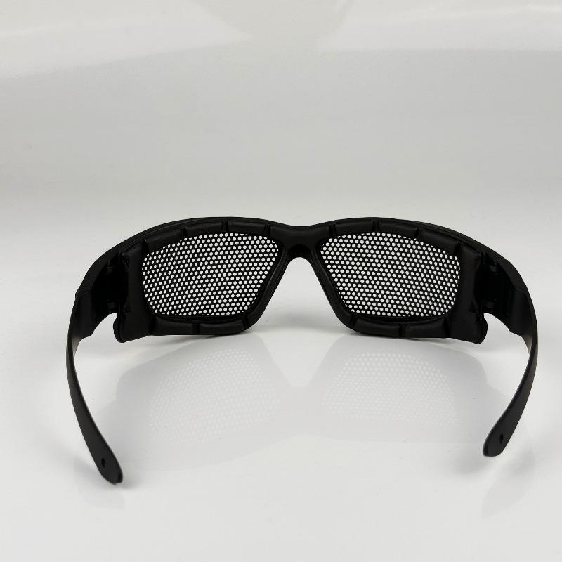 Metallgitter-Brille, Reit-Eisennetz-Goggles, Schlagfeste Bergsteiger CS Schutzbrille, Sport Outdoor Taktische Unkrautbekämpfung