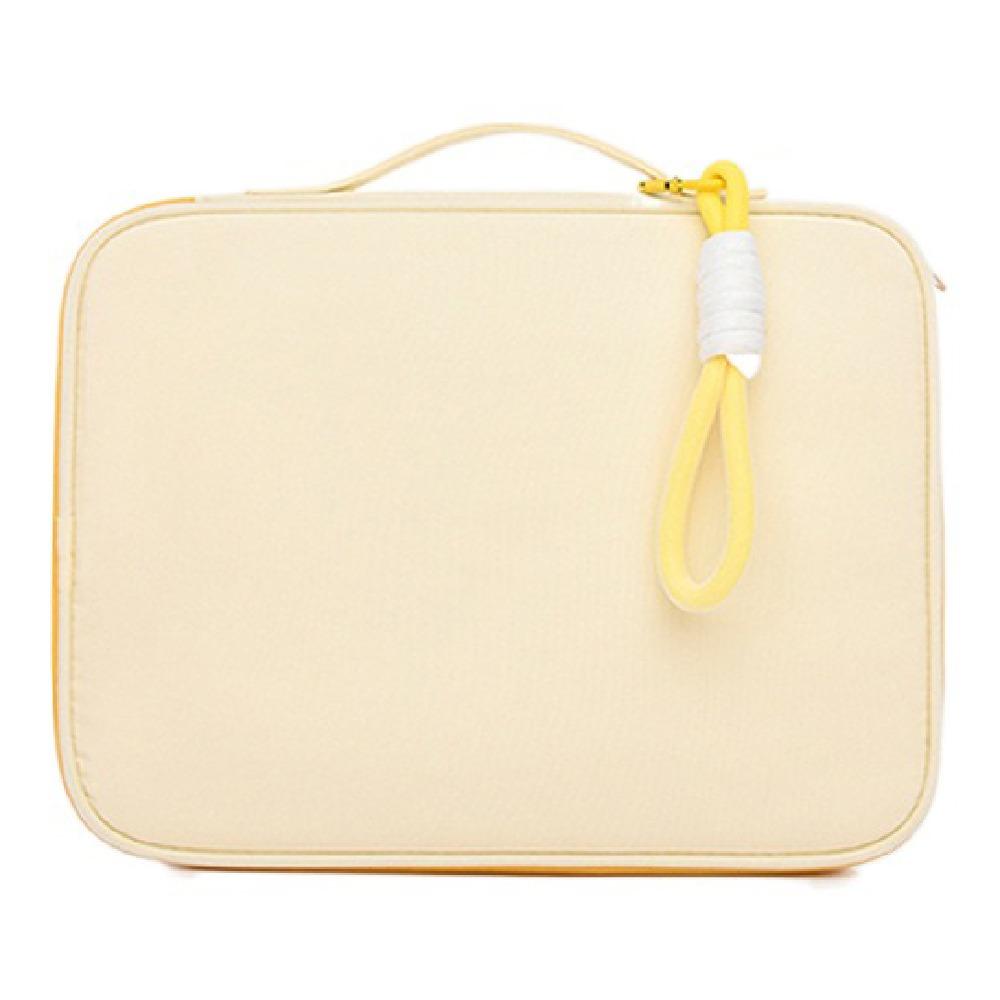 

Shockproof Computer Handbag Portable Tablet Carring Case Computer Storage Bag for Business Trave S жёлтый