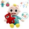 Doll Music Kawaii Music Toys Soft Melon Baby Cartoon Plush Toy Stuffed