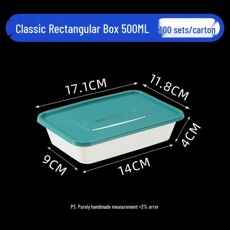 Disposable PP Plastic Food Container with Lid