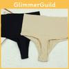 Nahtloser High Waist Body Shaping Tanga Bequemer Nylonstoff Bauchkontroll-Slips