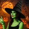 Black Wizard Cap Lolitas Cosplay Witch Hat Cool Halloween Witch Hat  Children
