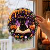 Halloween Hängeschild-Set - Acryl-Set für DIY-Feiertags-Heimdekoration