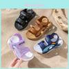 Summer Kids Beach Shoes Pvc Soft Sole Non Slip Toddler Sandals For Girls Boys