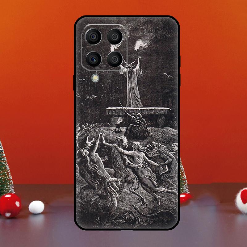 Witches Circle Dance For Samsung Galaxy M06 M16 M14 M34 M54 M11 M21 M31 M13 M33 M35 M53 M55 M15 M12 M32 M52 Case