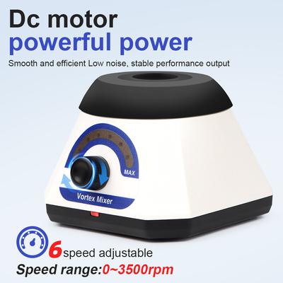 VM1/VM1S 3500rpm Small Volume Constant/Adjustable Speed Vortex Mixer Mini Centrifugal Test Tube Oscillator Infinitely Blender