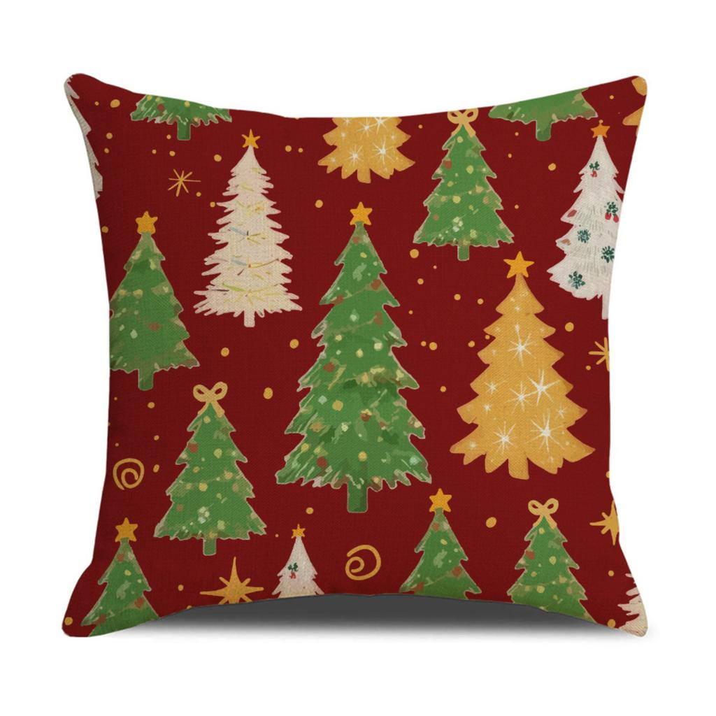 Christmas Pillow Cover Christmas Tree Plush Pillow Cover Pillow